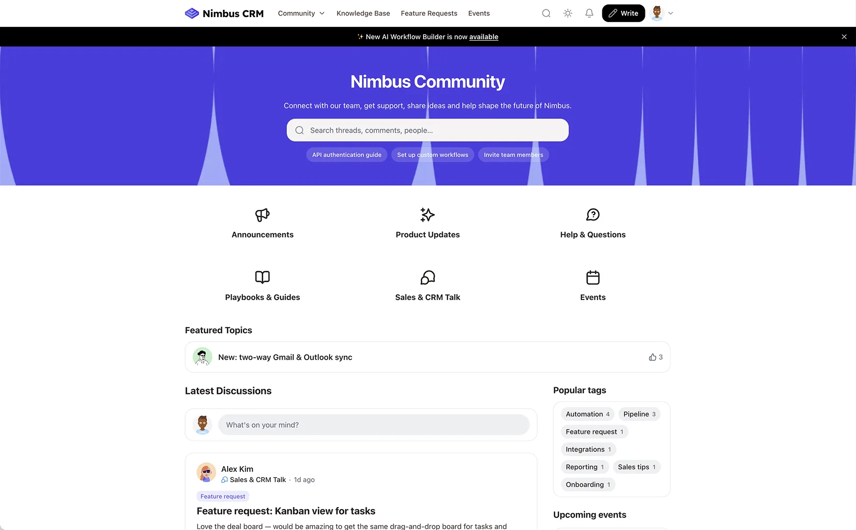 ComBase — Community
