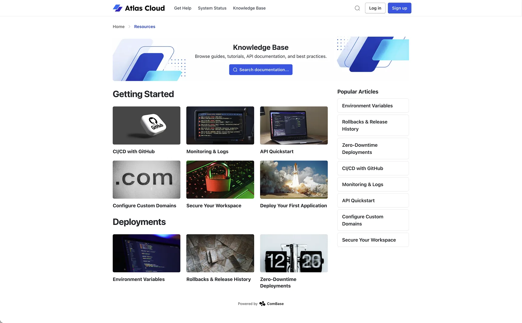 Build any page by dragging blocks